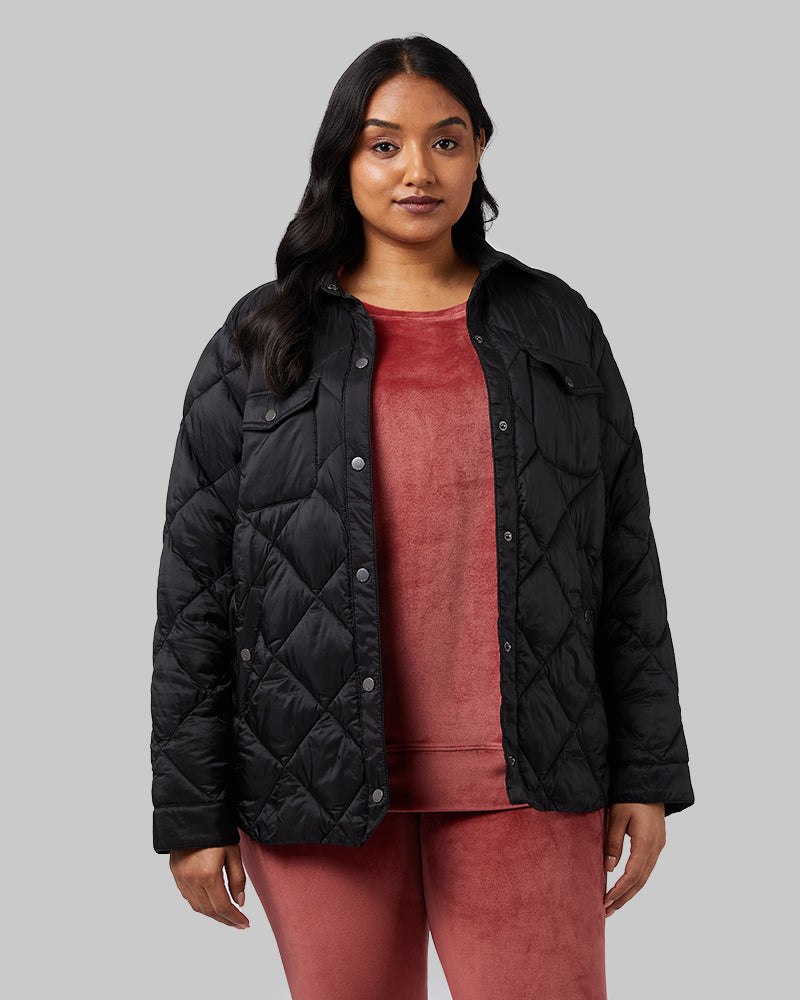 WOMEN'S LIGHTWEIGHT PACKABLE SHIRT JACKET
