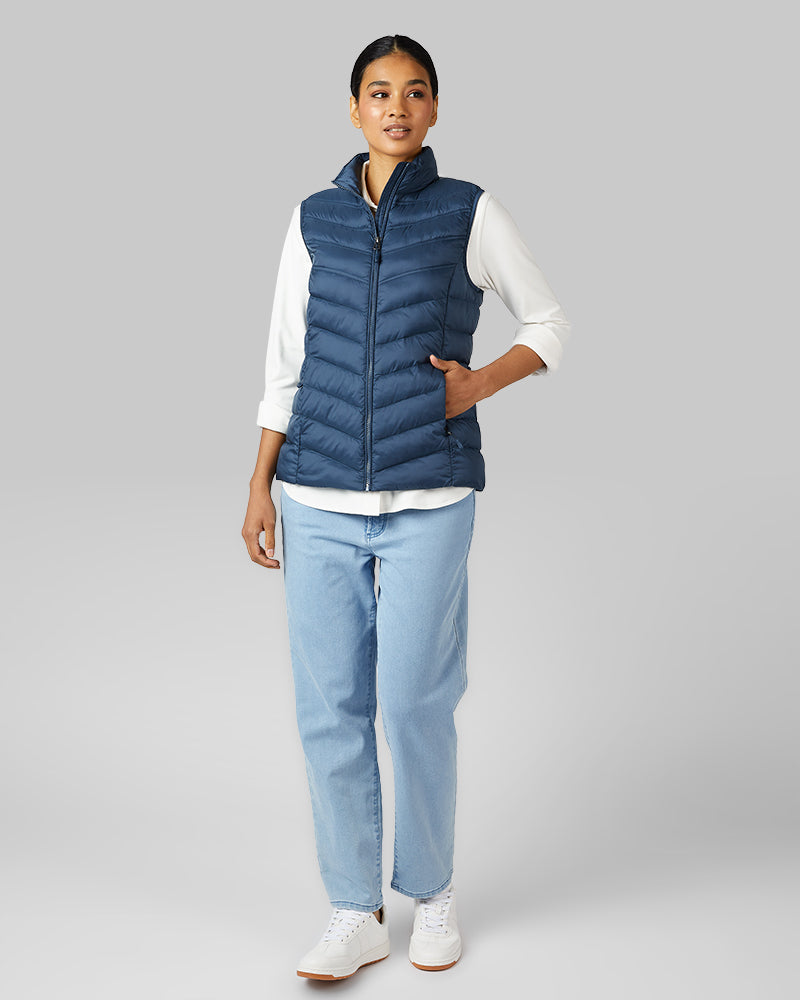 Women's Lightweight Poly-Fill Packable Vest