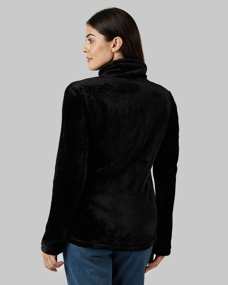 WOMEN'S LUXE FUR FULL-ZIP