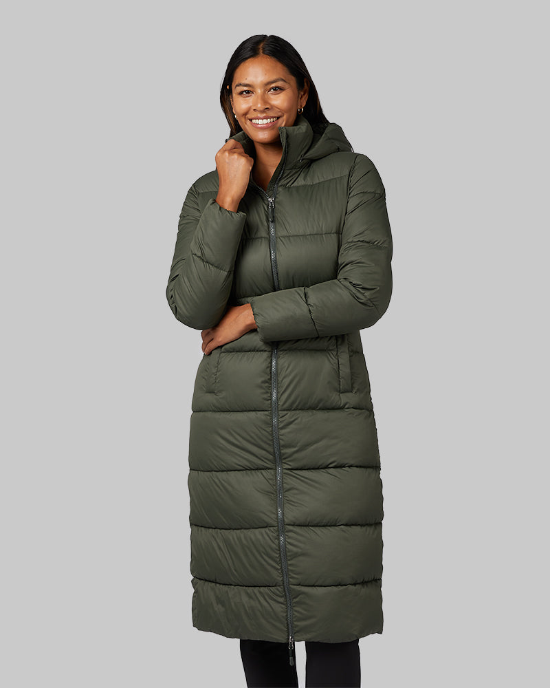 Women's Shield Tech Maxi Coat, image size:800x1000