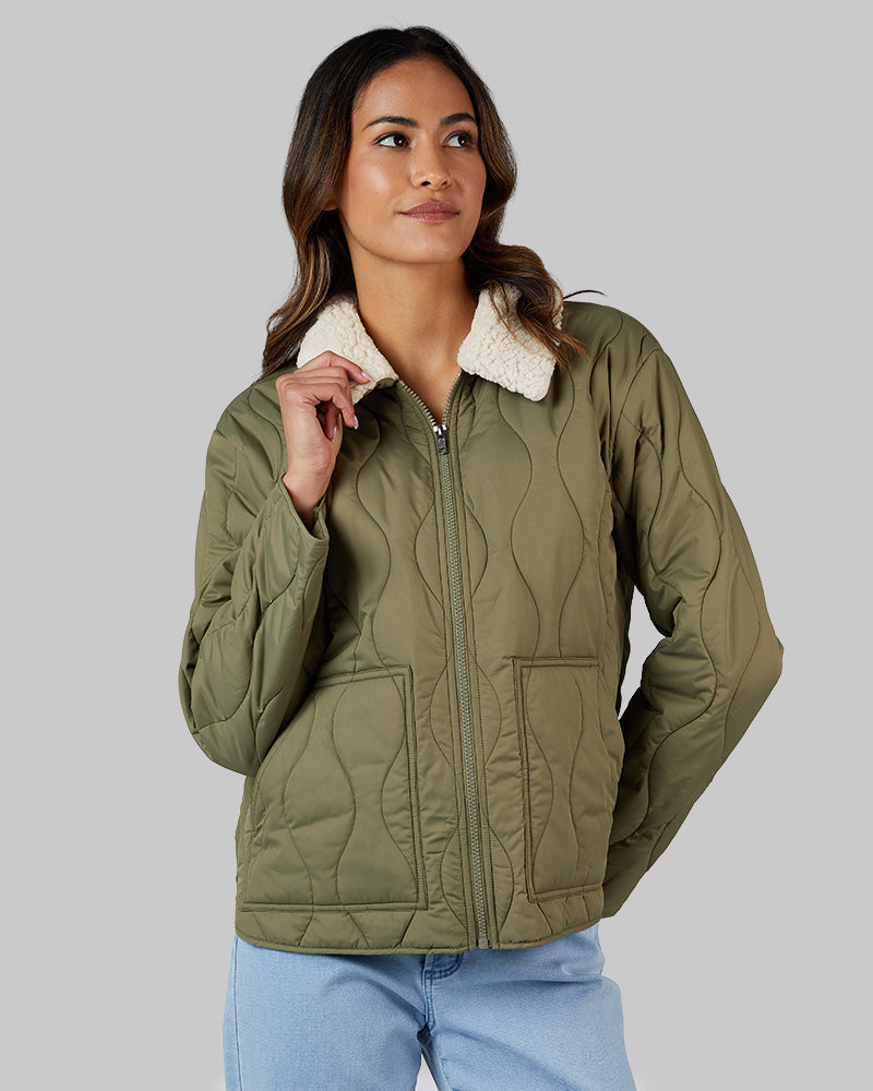 WOMEN'S SHIELD TECH ONION QUILTED JACKET