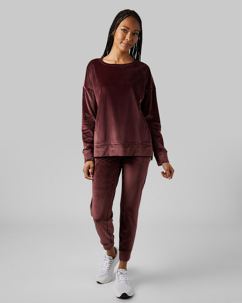 WOMEN'S SOFT VELOUR JOGGER