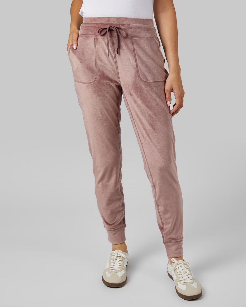 WOMEN'S SOFT VELOUR JOGGER