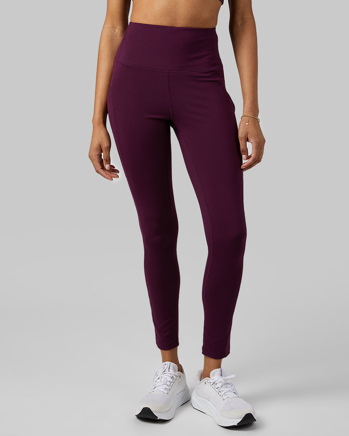 32 Degrees Winter Bloom  _ Women's High-Waist Active Legging {model: Dido is 5'9"and size 4 wearing size S}{bottom}{right} {bottom}{right}