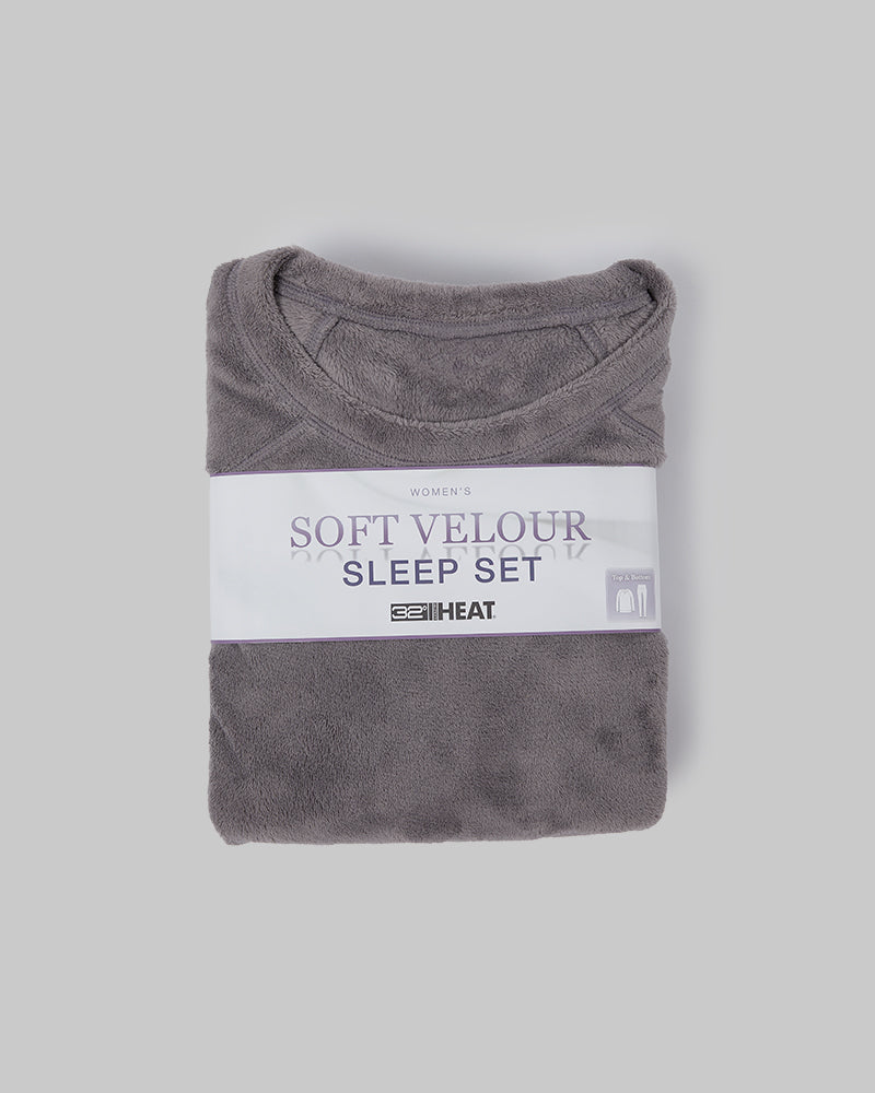 WOMEN'S 2PC PLUSH SLEEP SET