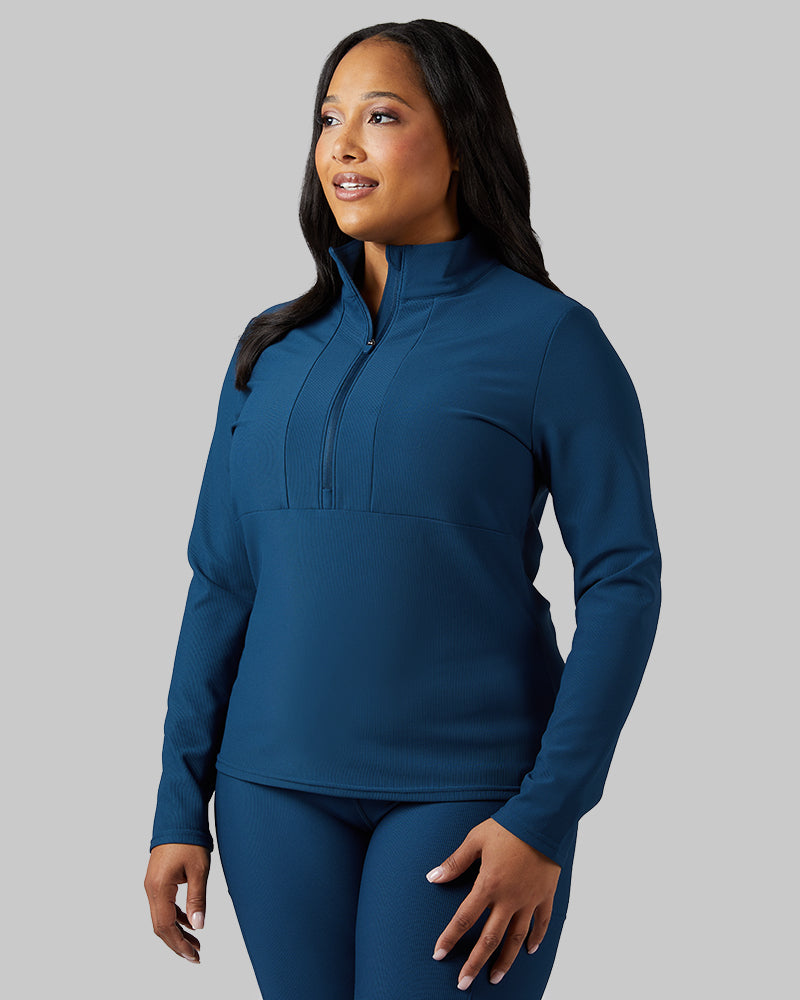 Women's Active Rib 1/2 Zip Top