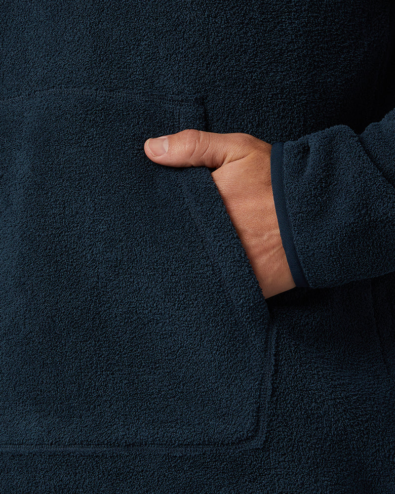 トップス Olde steader EXTRA SOFT THERMAL 42 Men's Thermal Fleece Quarter Zip Pullover Top