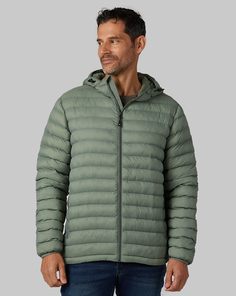 MEN'S LIGHTWEIGHT PACKABLE HOODED JACKET
