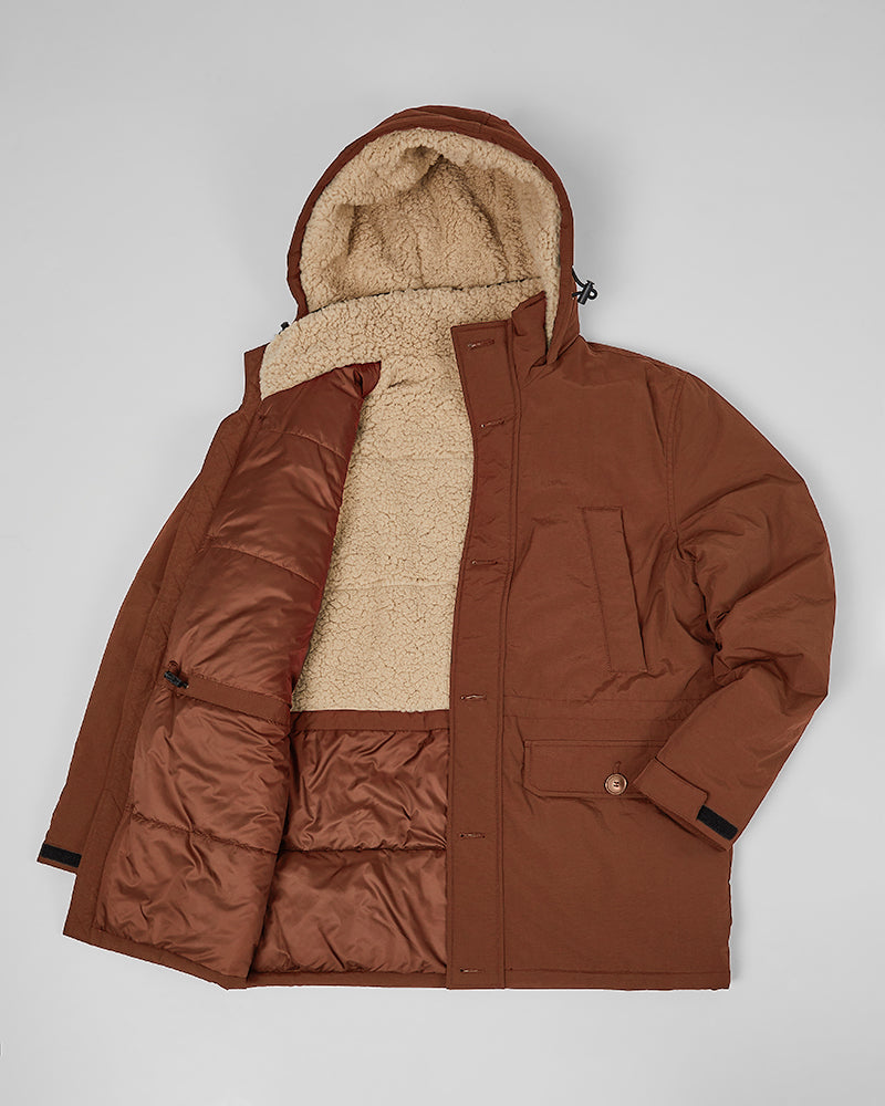 Men's Commuter Tech Sherpa-Lined Parka