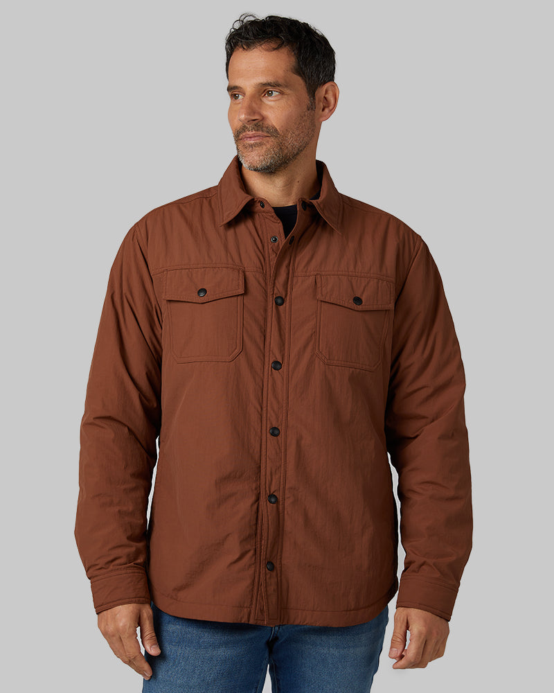 MEN'S COMMUTER TECH FLEECE-LINED SHIRT JACKET