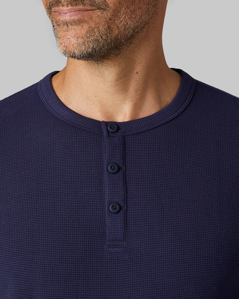 MEN'S EVERYDAY COMFORT LONG SLEEVE HENLEY T-SHIRT