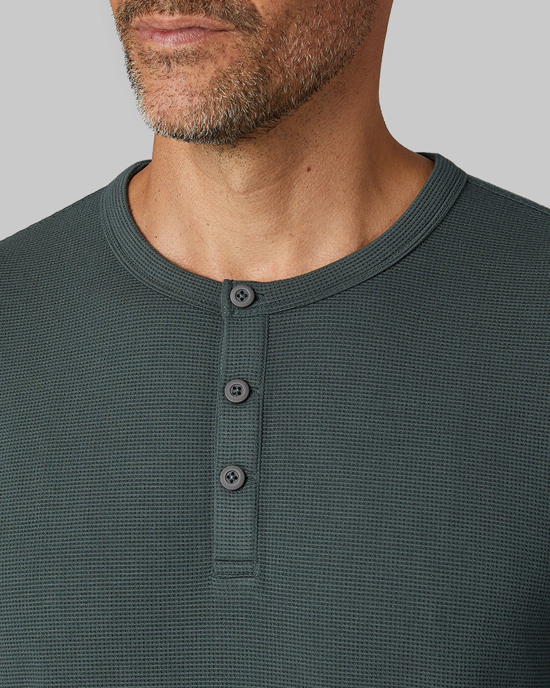 MEN'S EVERYDAY COMFORT LONG SLEEVE HENLEY T-SHIRT