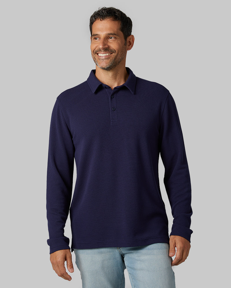 MEN'S EVERYDAY COMFORT LONG SLEEVE POLO