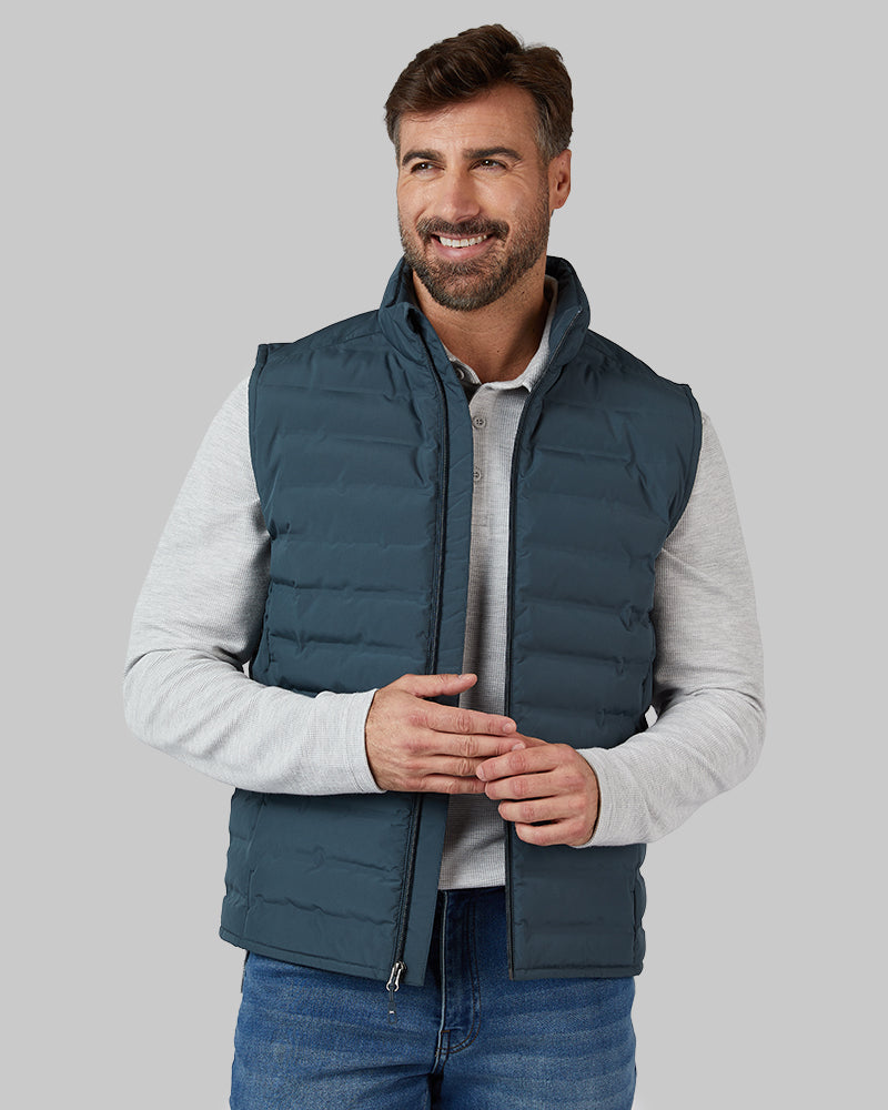 MEN'S LIGHTWEIGHT POLY-FILL PACKABLE VEST