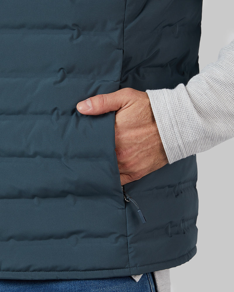 MEN'S LIGHTWEIGHT POLY-FILL PACKABLE VEST