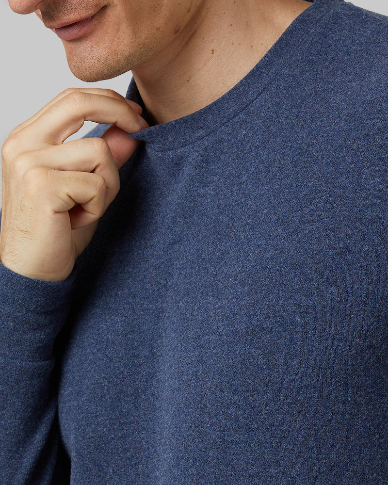 MEN'S SWEATER KNIT CREW TOP