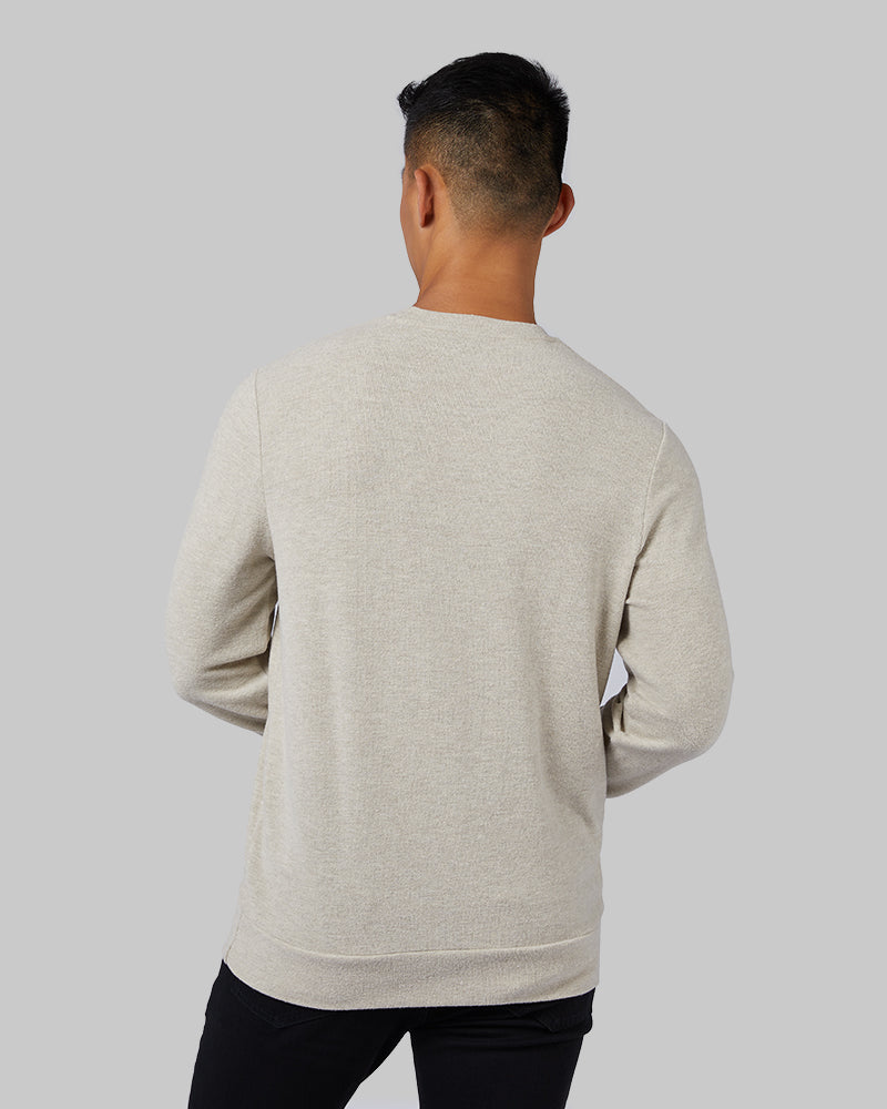 Men's Sweater Knit Crew Pullover Top