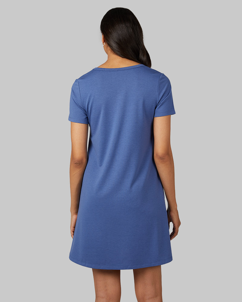 32 Degrees Women's Soft Knit Pocket Dress BIJOU BLUE / M 32 Degrees Women's Soft Knit Pocket Dress BIJOU BLUE / M