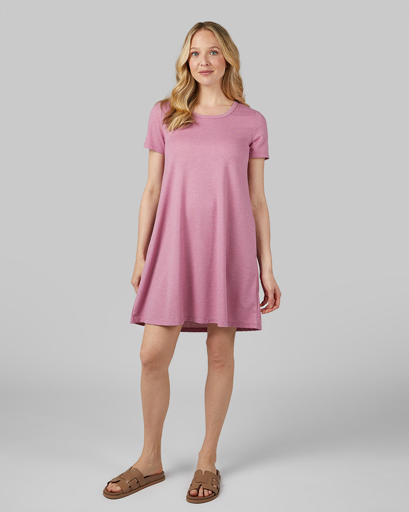 WOMEN'S SOFT KNIT POCKET DRESS