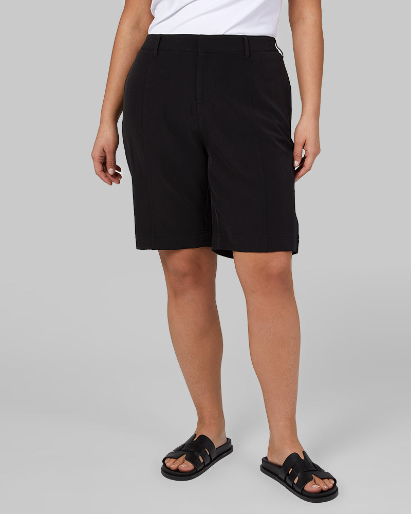 WOMEN'S STRETCH WOVEN BERMUDA SHORT