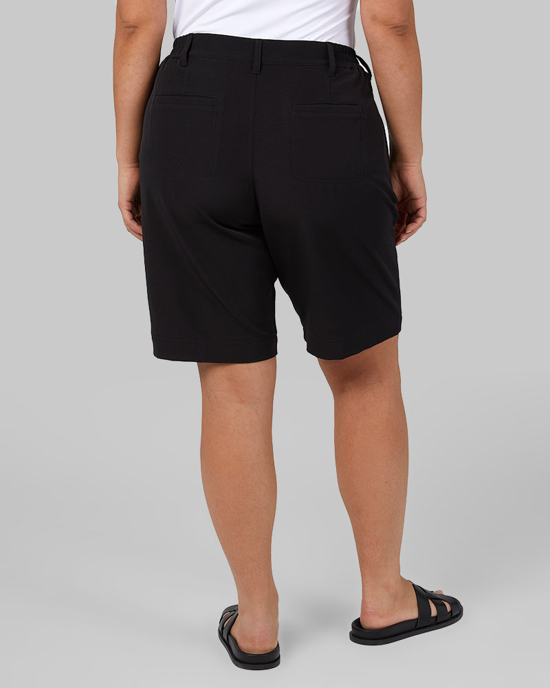 WOMEN'S STRETCH WOVEN BERMUDA SHORT