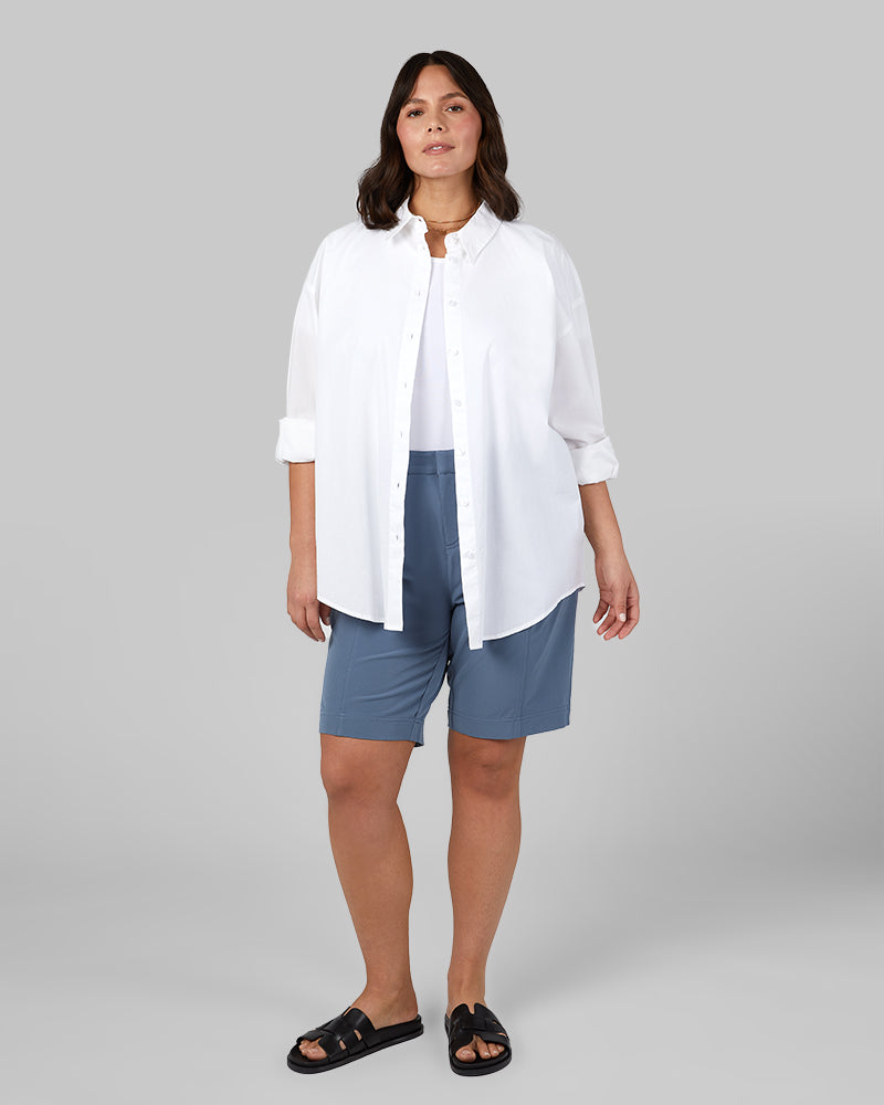 WOMEN'S STRETCH WOVEN BERMUDA SHORT