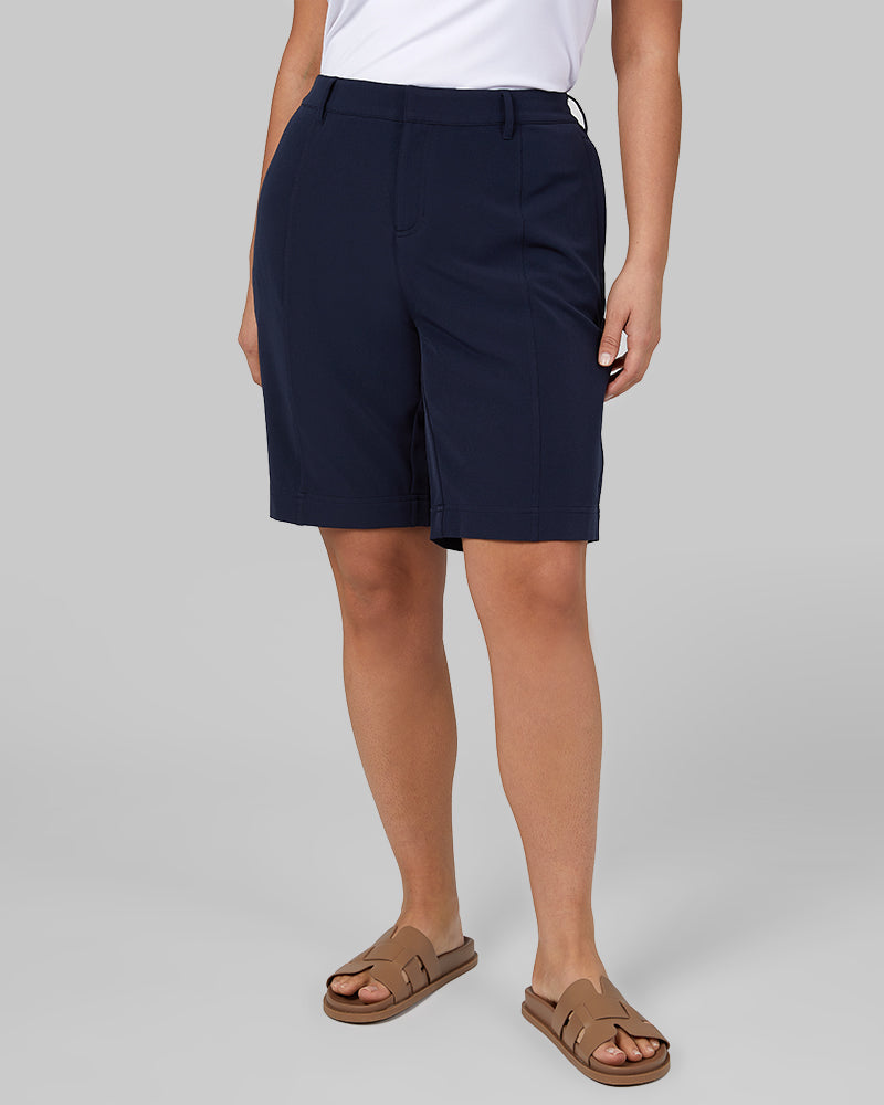 WOMEN'S STRETCH WOVEN BERMUDA SHORT