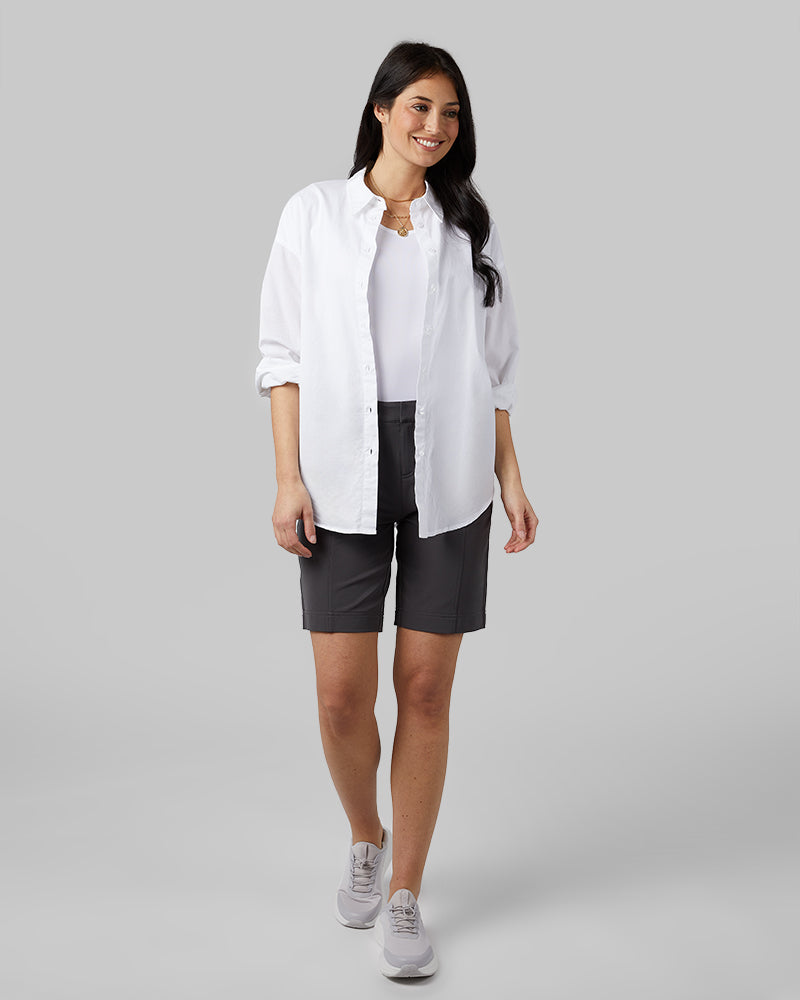 WOMEN'S STRETCH WOVEN BERMUDA SHORT
