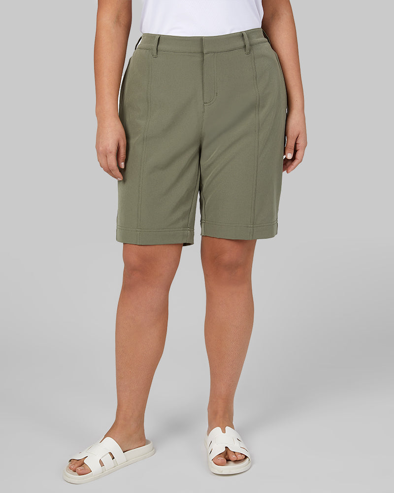 WOMEN'S STRETCH WOVEN BERMUDA SHORT