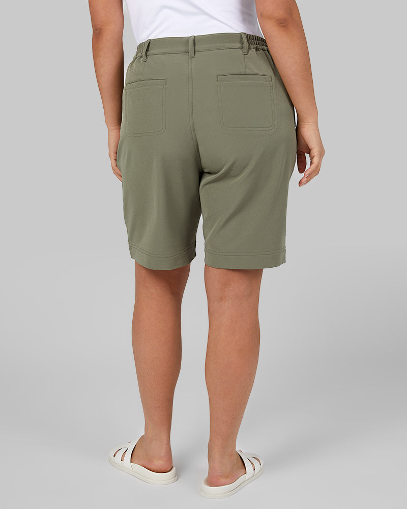WOMEN'S STRETCH WOVEN BERMUDA SHORT