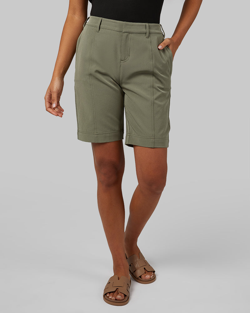 WOMEN'S STRETCH WOVEN BERMUDA SHORT