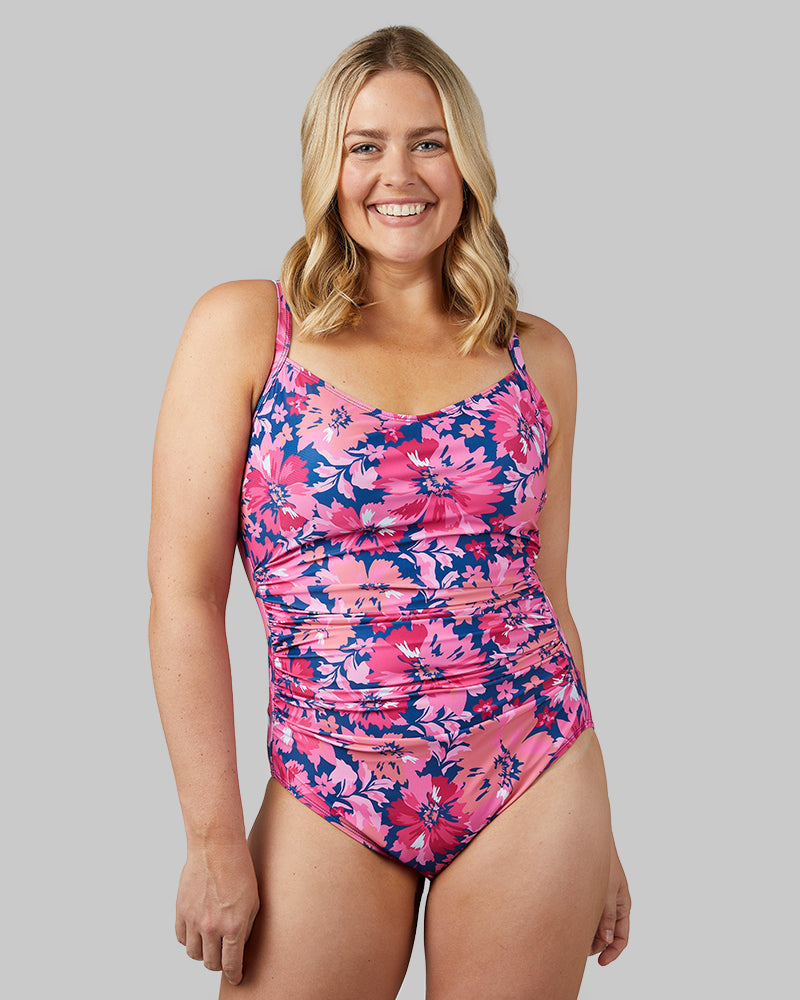 32 Degrees Pink Tropical Flowers _ Women