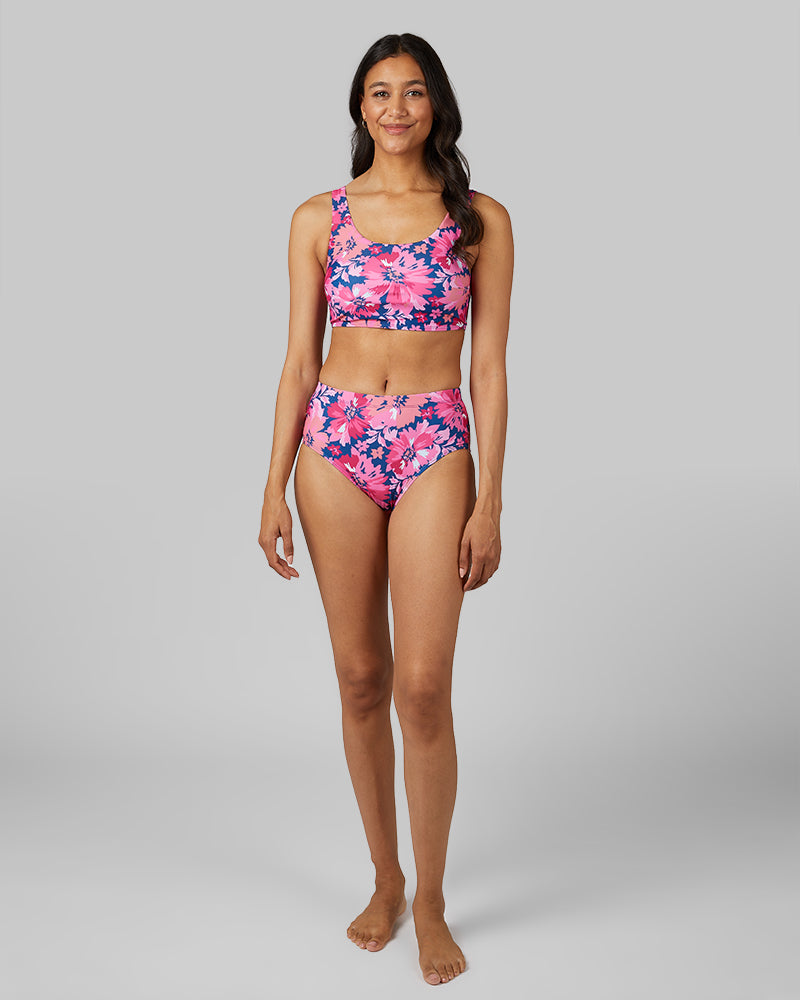 32 Degrees Pink Tropical Flowers _ Women
