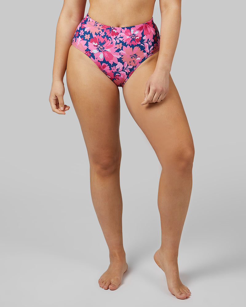 WOMEN'S HIGH-WAIST BIKINI SWIM BOTTOM
