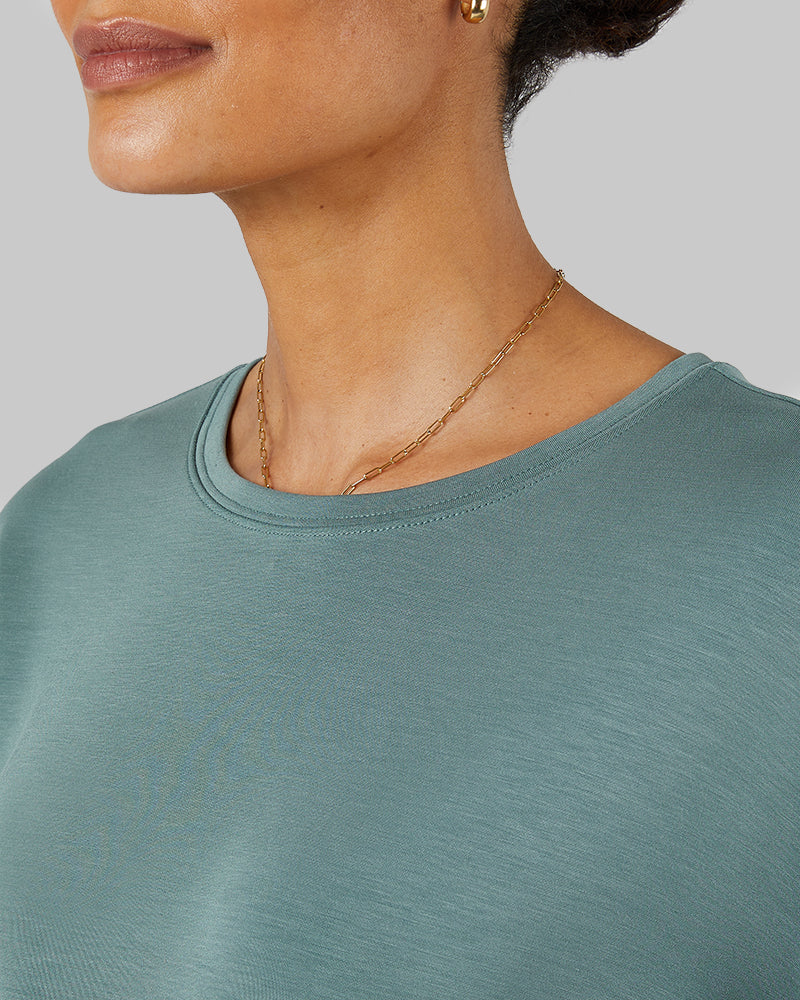 WOMEN'S PRIMA LUXE LONG SLEEVE CREW TOP