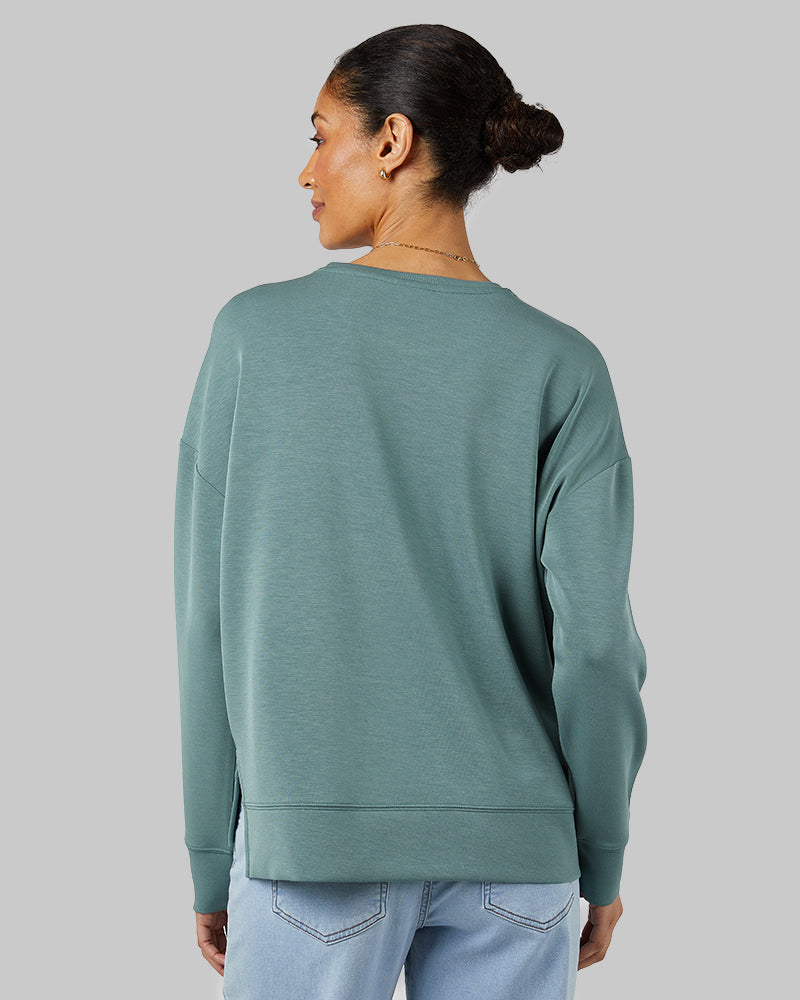 WOMEN'S PRIMA LUXE LONG SLEEVE CREW TOP