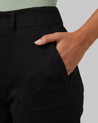 WOMEN'S MINI KNIT TWILL CAPRI
