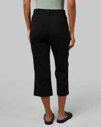 WOMEN'S MINI KNIT TWILL CAPRI