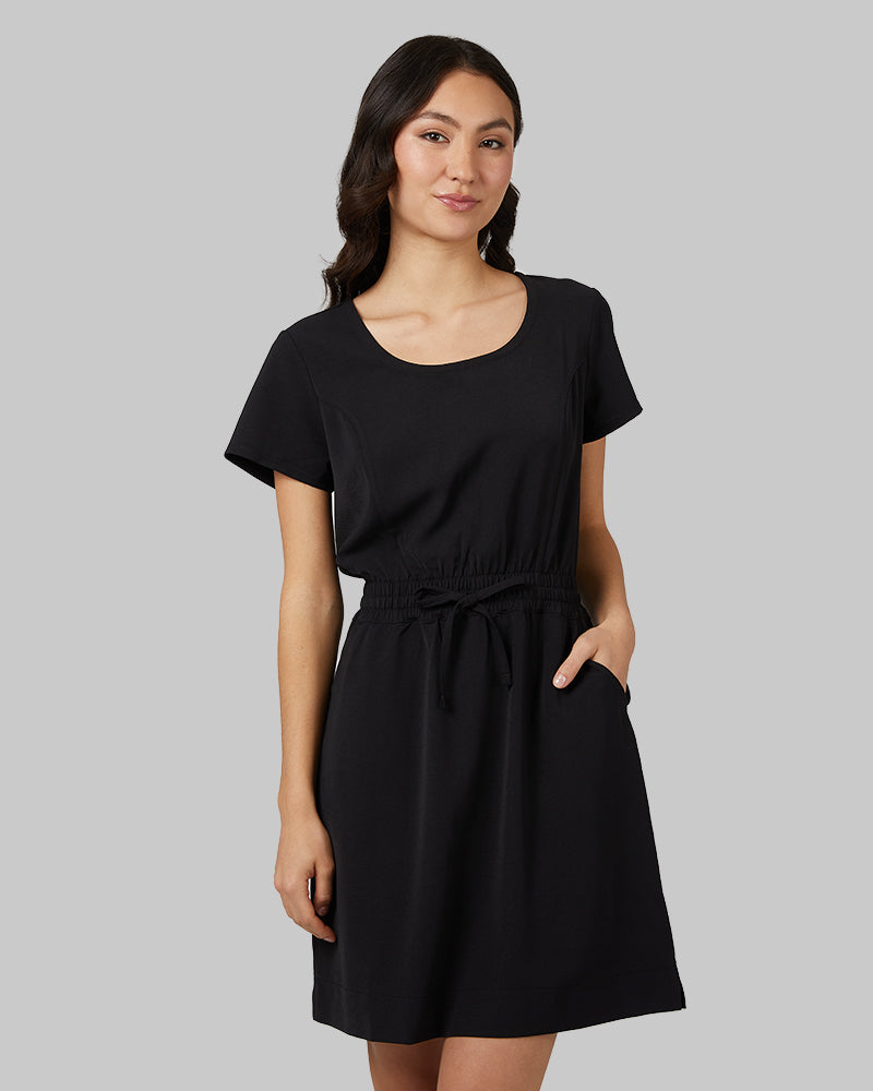 WOMEN'S LIGHTWEIGHT TWILL POCKET DRESS