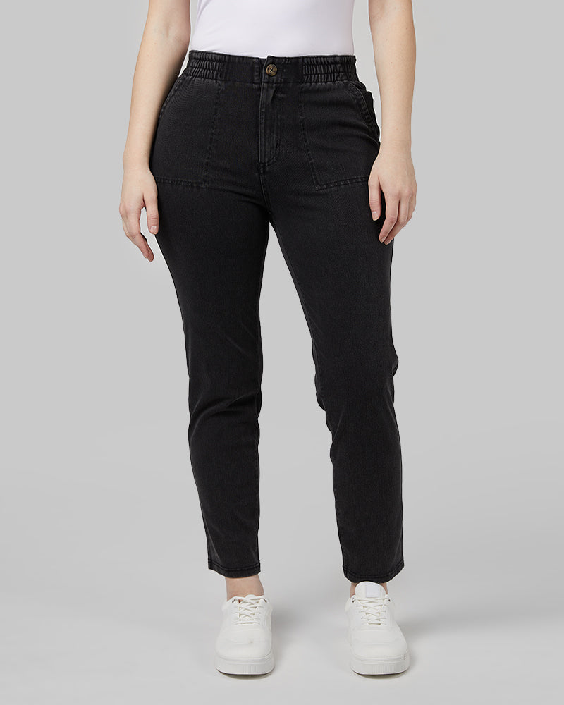 WOMEN'S "SWEATPANT" ANKLE JEAN