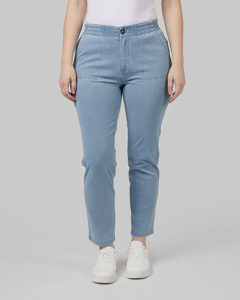 WOMEN'S "SWEATPANT" ANKLE JEAN