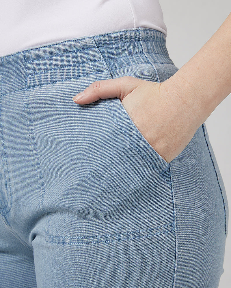 WOMEN'S "SWEATPANT" ANKLE JEAN