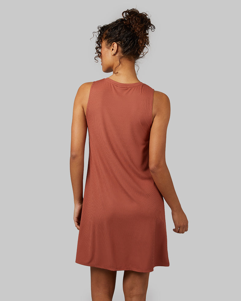 32 Degrees Women's Soft Rib Tank Swing Dress GREEN BAY / XXL 32 Degrees Women's Soft Rib Tank Swing Dress GREEN BAY / XXL