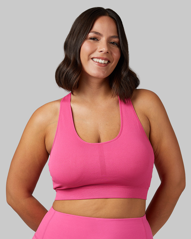 WOMEN'S SEAMLESS RACERBACK SPORTS BRA