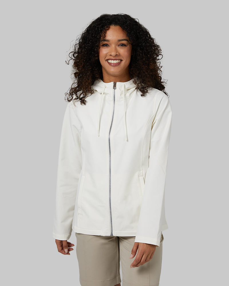 WOMEN'S HOODED WINDBREAKER JACKET