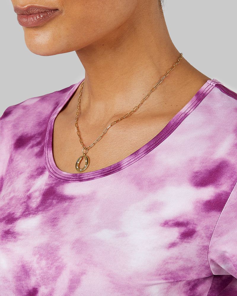 WOMEN'S COOL PRINTED FITTED T-SHIRT