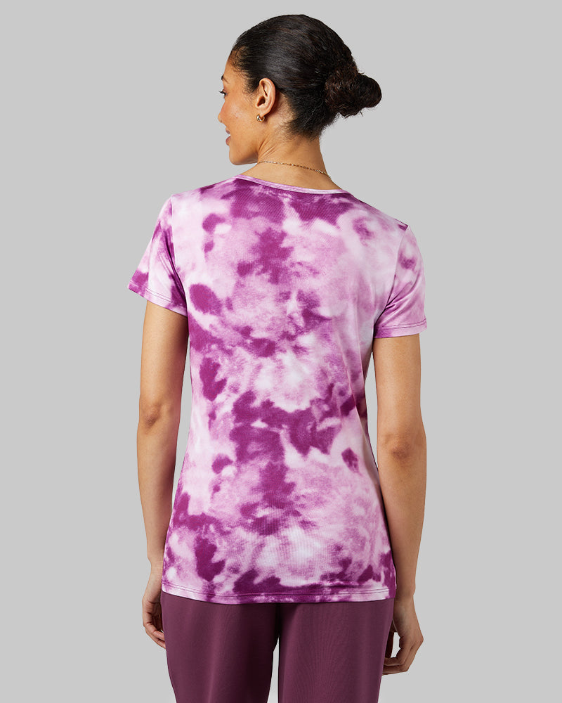 WOMEN'S COOL PRINTED FITTED T-SHIRT