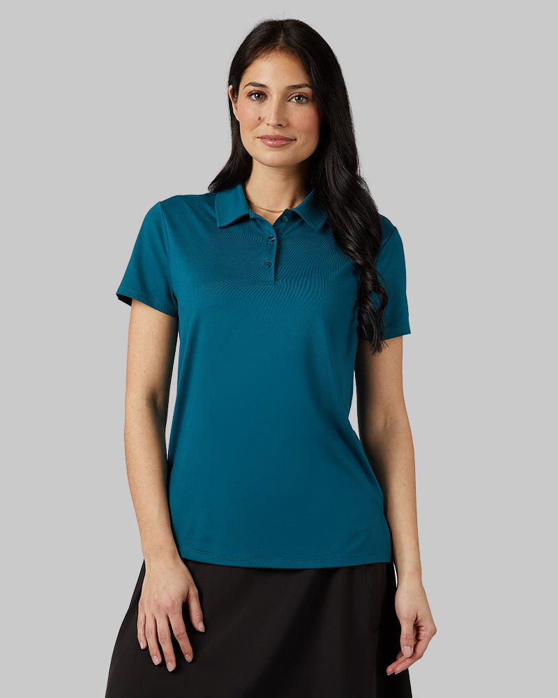 WOMEN'S COOL FITTED POLO