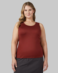 WOMEN'S COOL FITTED BRA TANK