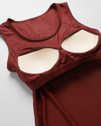 WOMEN'S COOL FITTED BRA TANK